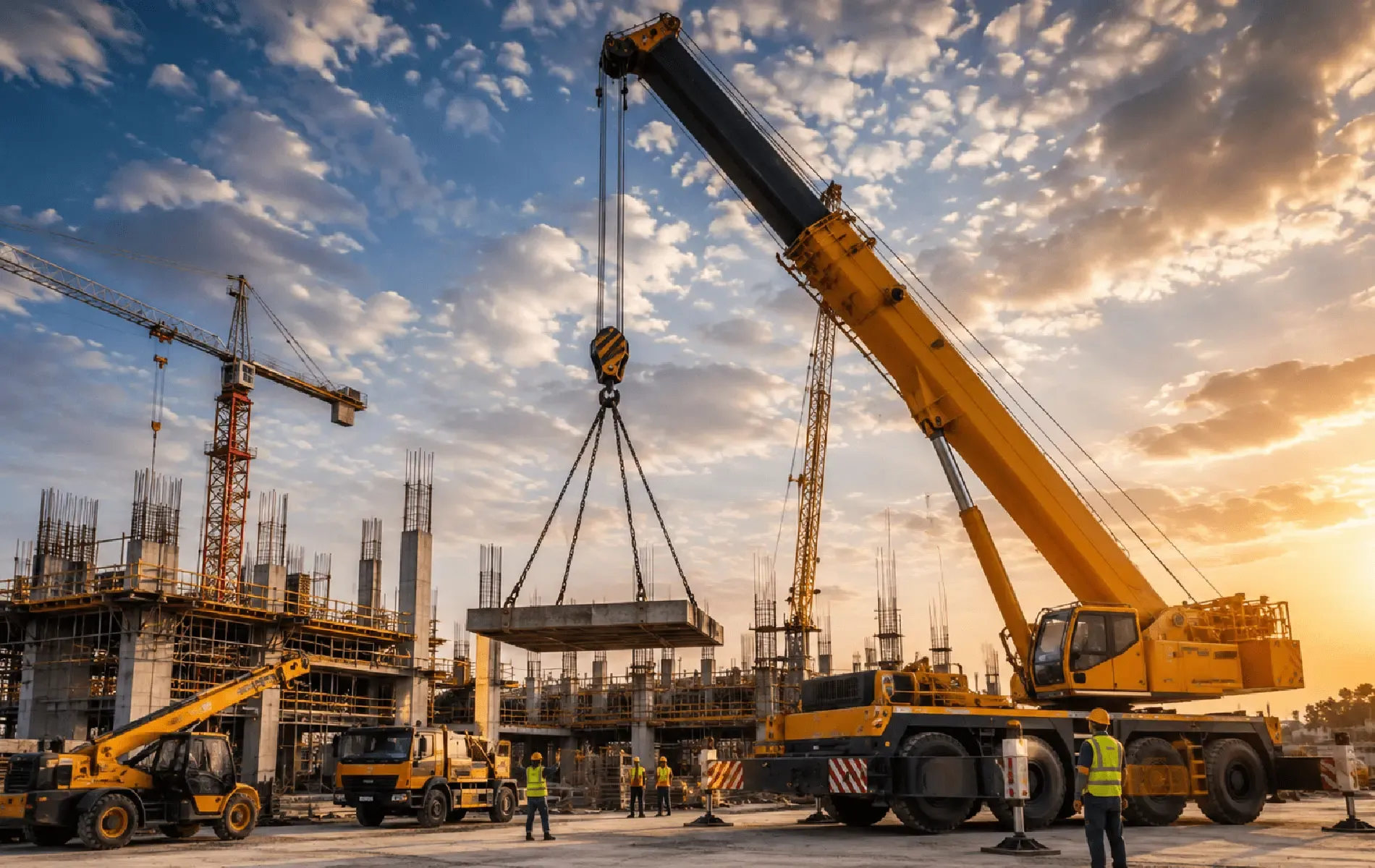 lifting equipment rental in Saudi Arabia